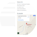 Contact page