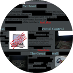 The censored version of the homepage