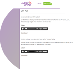 An audio page