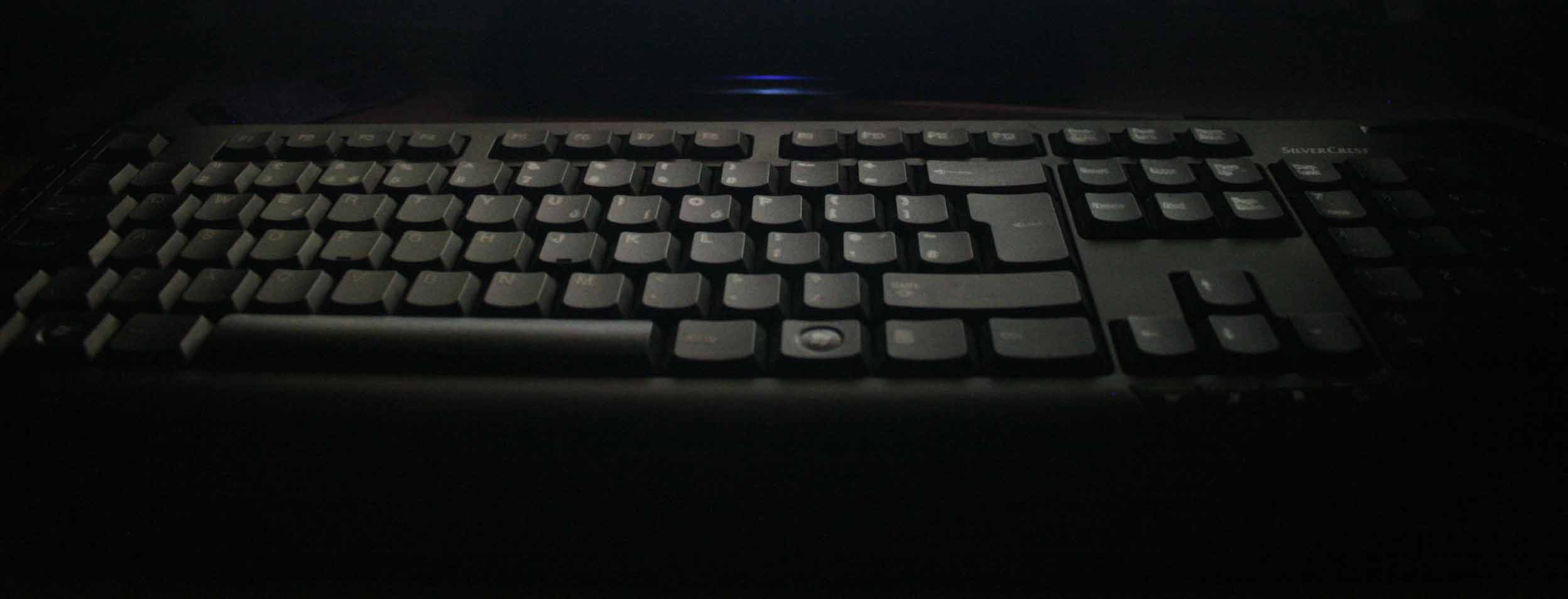 A normal keyboard